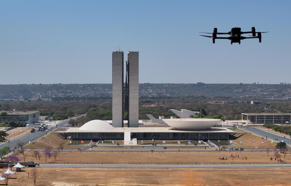 Monitoramento de segurança no Distrito Federal é reforçado com drones de alta tecnologia