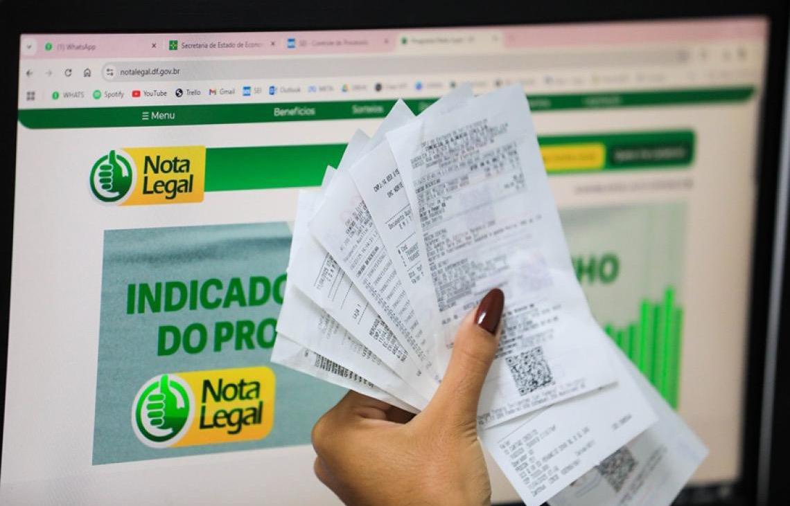 Prazo de habilitação para sorteio do Nota Legal acaba na terça-feira, 9