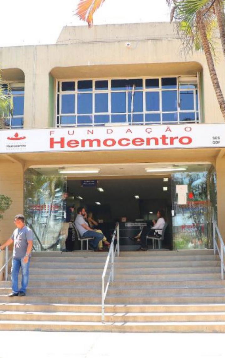 Com estoque em nível crítico, Hemocentro de Brasília pede doações de sangue O-