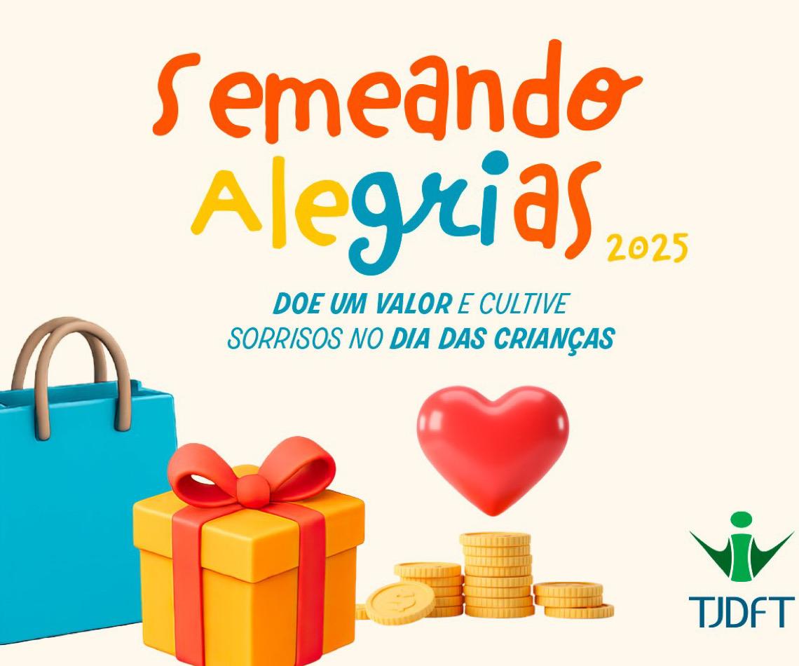 Participe da campanha e semeie alegria neste Dia das Crianças