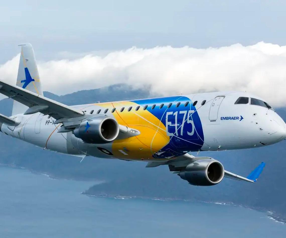 Companhia aérea dos Estados Unidos compra 50 jatos E195-E2 da Embraer 