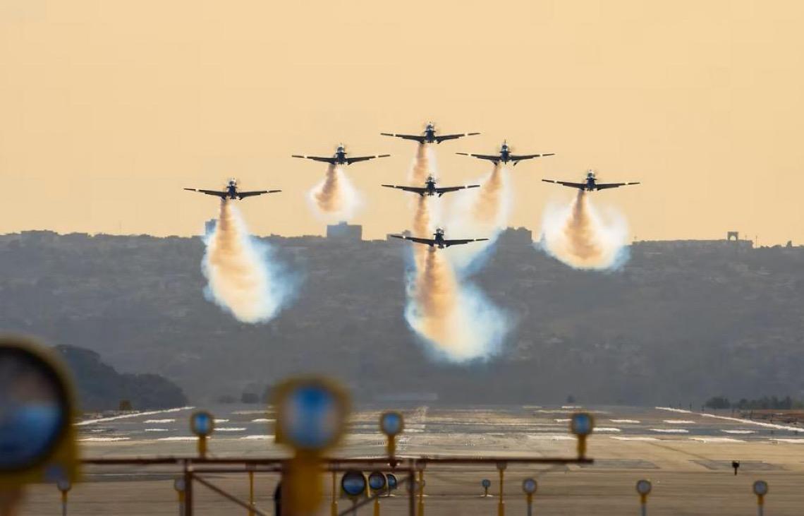 Evento Portões Abertos 2025 terá exposição de aeronaves e esquadrilha da fumaça
