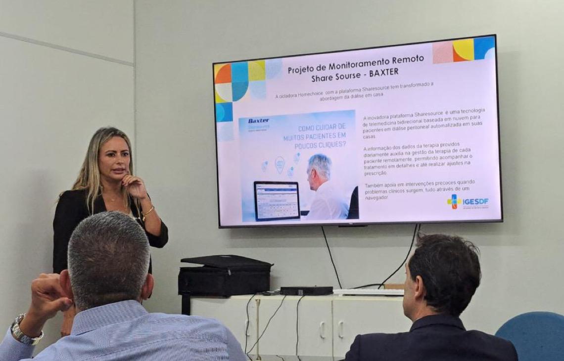 Hospital de Base será pioneiro no Centro-Oeste em monitorar, em tempo real, pacientes de diálise peritoneal
