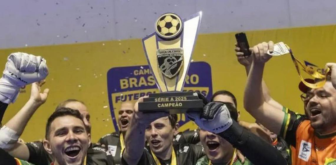 AGAFUC conquista octacampeonato do Brasileiro de futebol de cegos