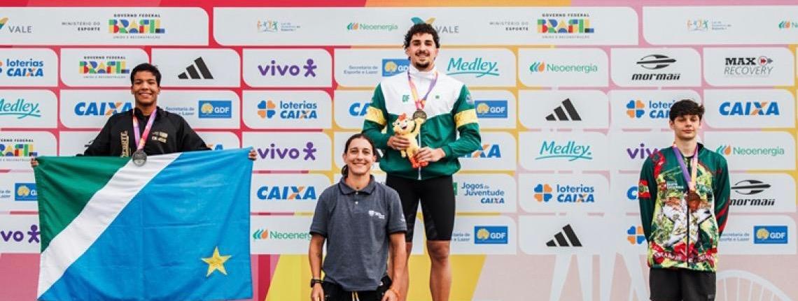 Distrito Federal sobe ao pódio em seis modalidades nos Jogos da Juventude
