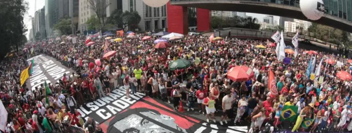 Do grito à organização: A esquerda volta a pulsar nas ruas do Brasil