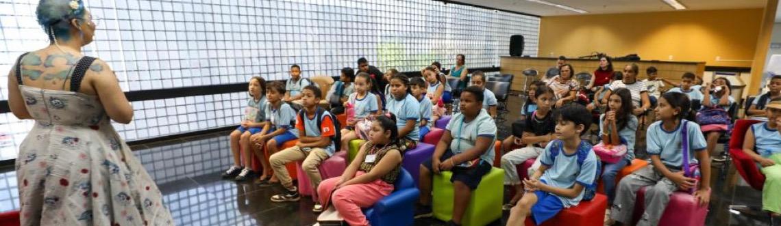 Biblioteca Nacional de Brasília celebra Semana da Criança com contação de histórias