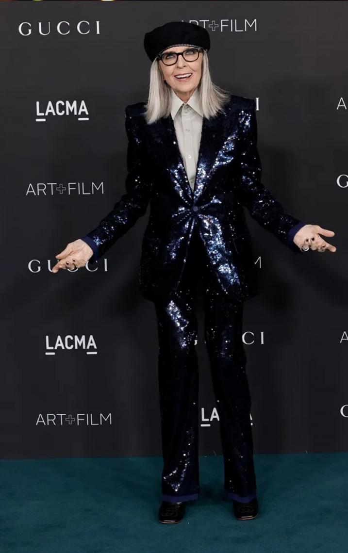 Diane Keaton virou ícone fashion com 'estilo agênero' que desafiou padrões