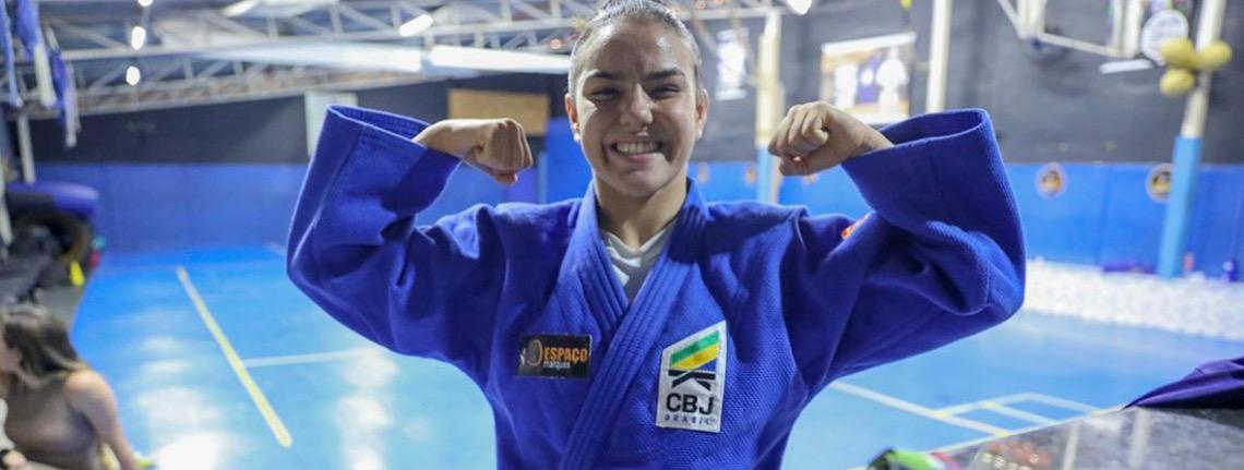 Nicole Marques, atleta de Taguatinga, se torna primeira brasiliense campeã mundial júnior de judô