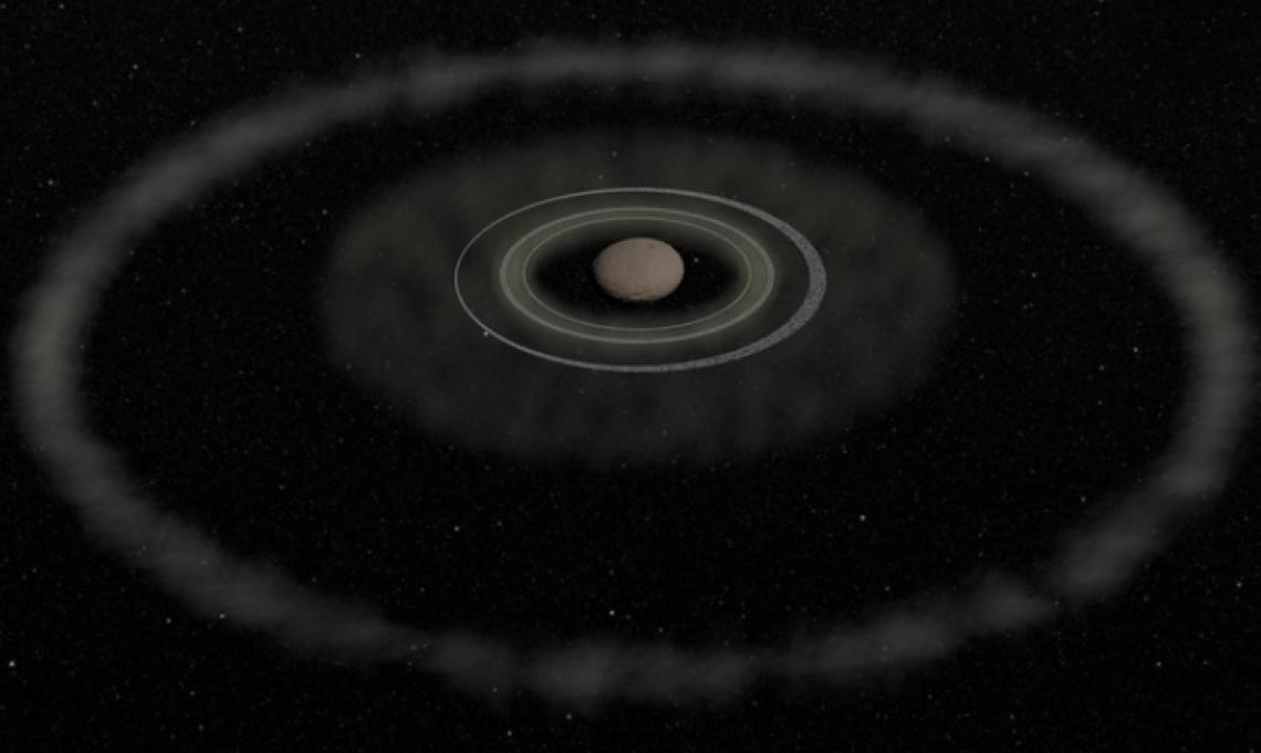 Astrônomo brasileiro e equipe flagram formação de anéis em tempo real