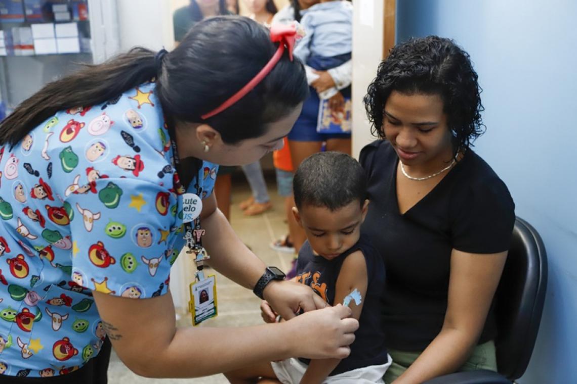 Vacina é a única forma de prevenção da poliomielite