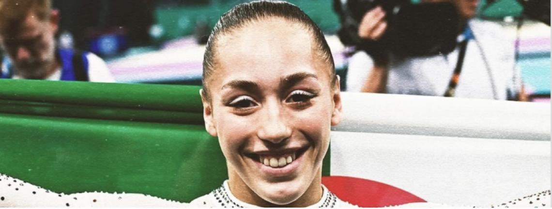 A ginasta que se tornou a primeira africana a conquistar um ouro no Mundial