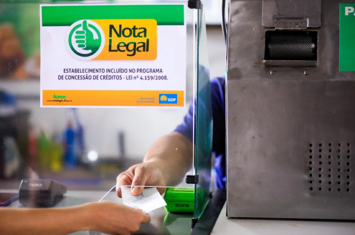 No Distrito Federal, Programa Nota Legal Solidária terá sorteio de R$ 1 milhão