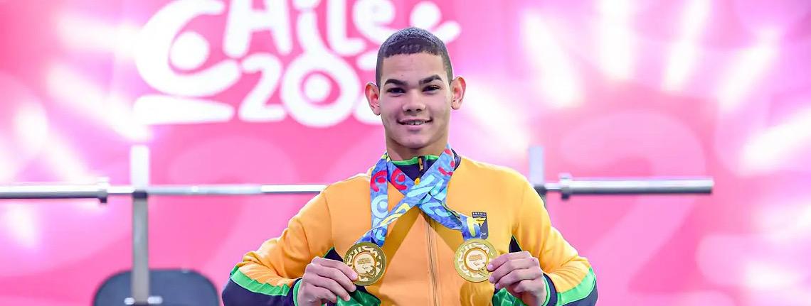 Parapan de jovens: Brasil conquista 12 medalhas em dia de recorde 