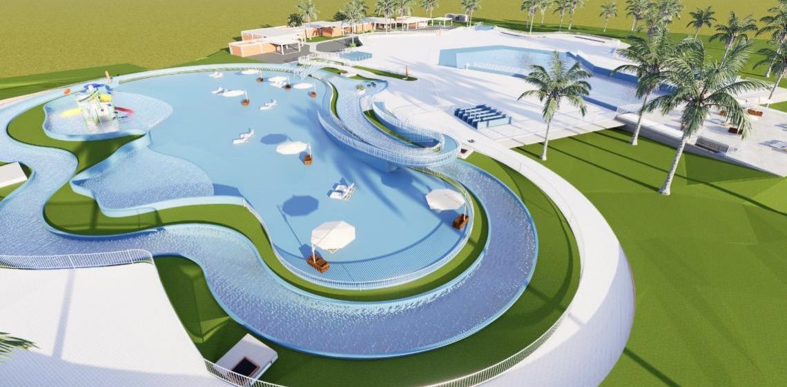 No DF, obras da Piscina com Ondas do Parque da Cidade animam famílias para conhecer o ponto turístico