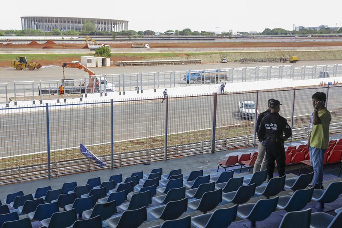 Visita técnica define últimos detalhes para a reabertura do Autódromo de Brasília
