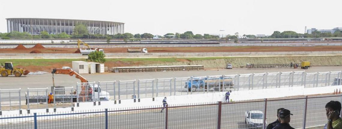 Visita técnica define últimos detalhes para a reabertura do Autódromo de Brasília