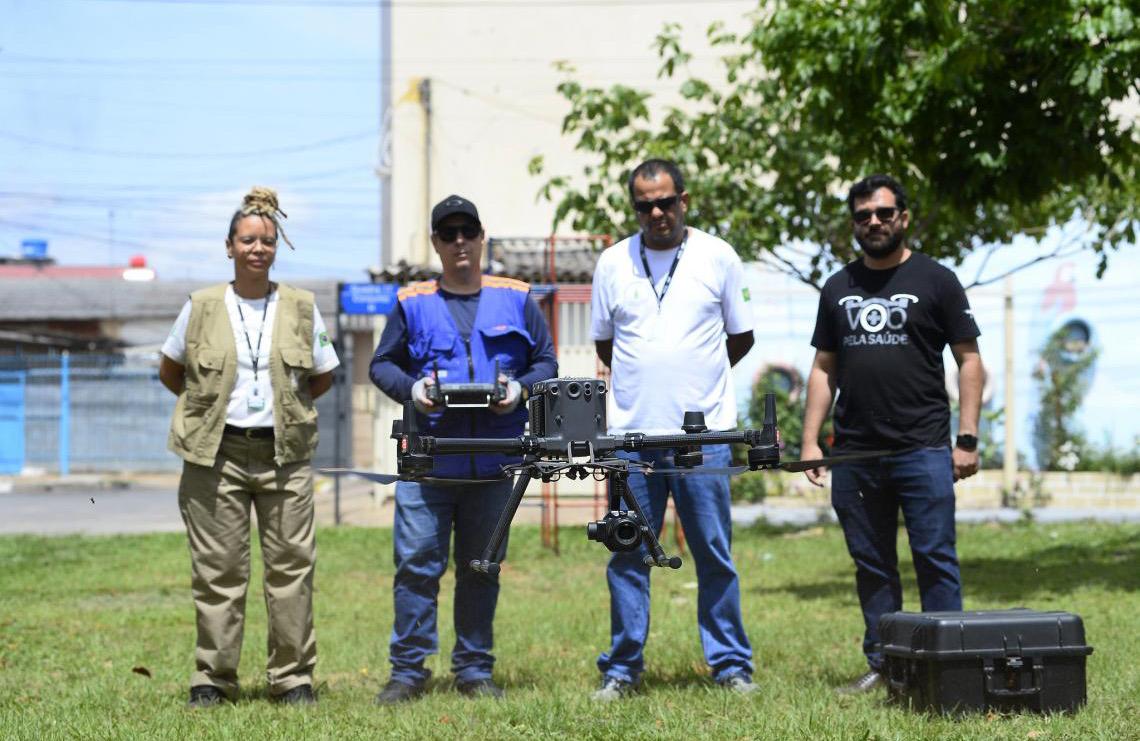 Drones reforçam combate ao mosquito da dengue no Distrito Federal