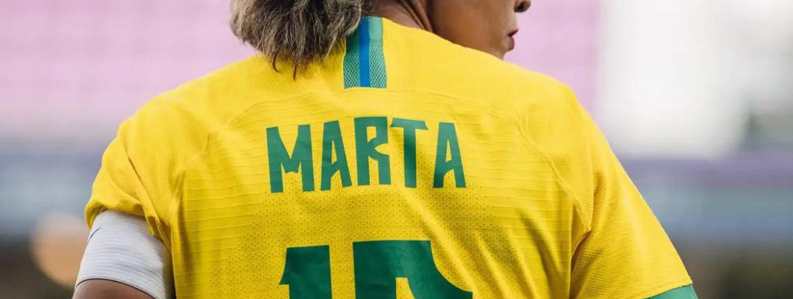 Marta é indicada ao prêmio de gol mais bonito da temporada da Fifa