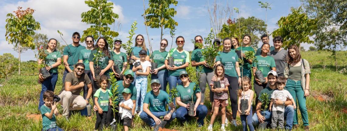  Ação de reflorestamento: Vida Veg reduz gases do efeito estufa com compensação de 54 toneladas de CO2