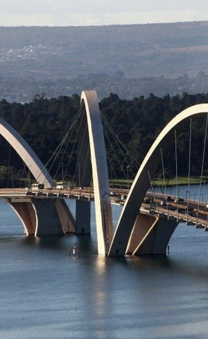 Ponte Juscelino Kubitschek receberá nova pintura