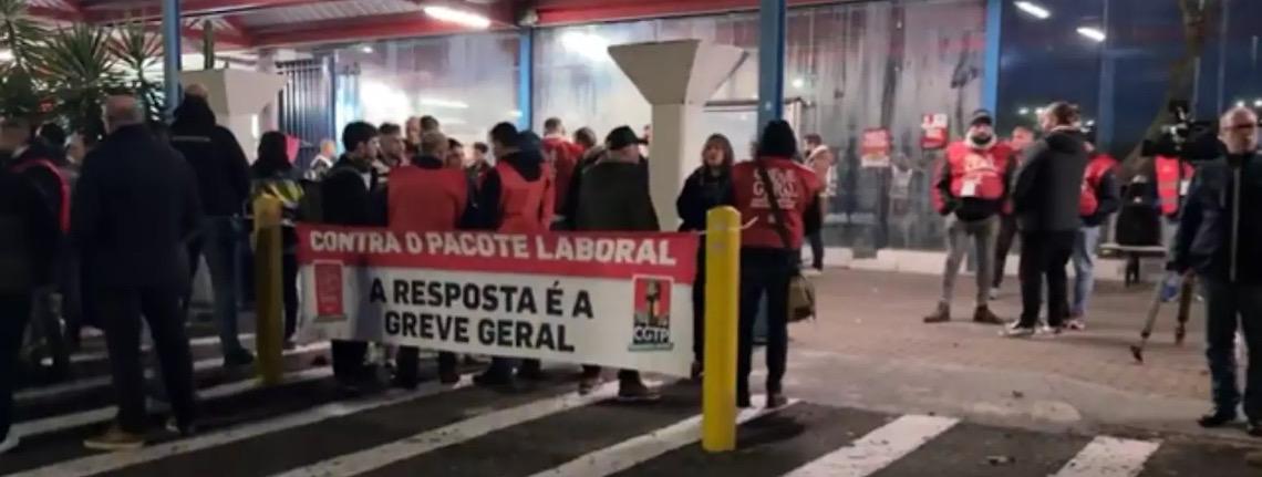 Greve geral paralisa Portugal contra reforma trabalhista proposta pelo premiê Luís Montenegro