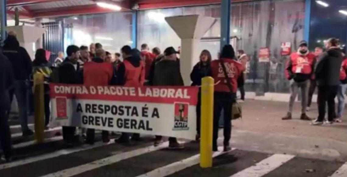 Greve geral paralisa Portugal contra reforma trabalhista proposta pelo premiê Luís Montenegro