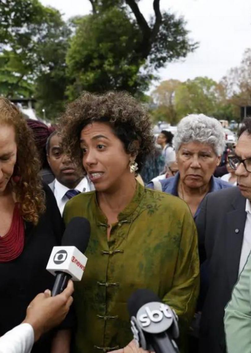 Hugo Motta volta atrás e mantém escolta de segurança para deputada Talíria Petrone