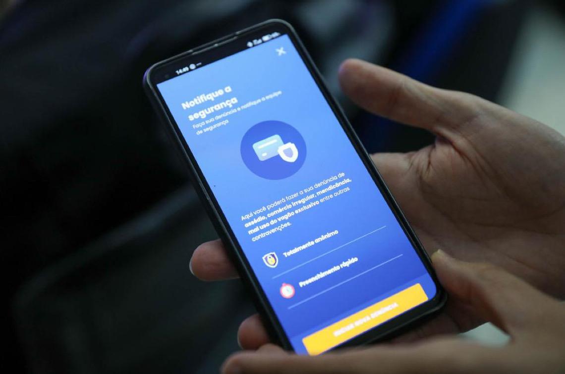 Aplicativo do Metrô-DF ganha espaço para registro de denúncias sobre segurança