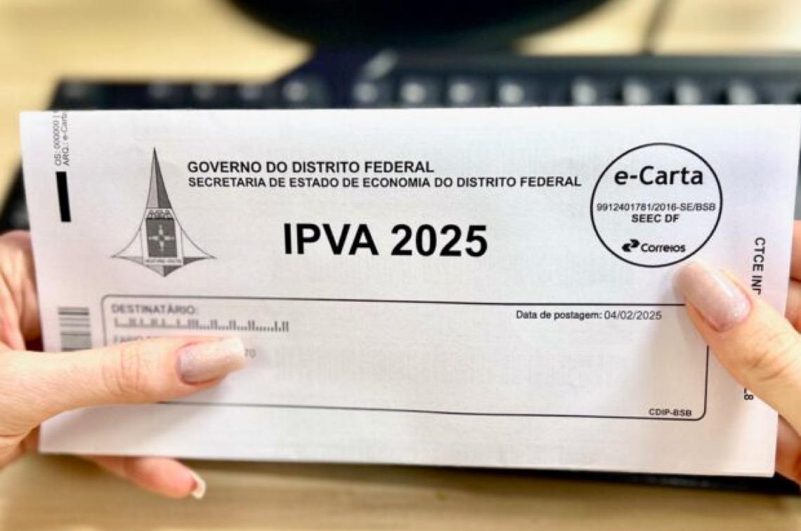 Detran-DF alerta para golpe envolvendo boleto do IPVA