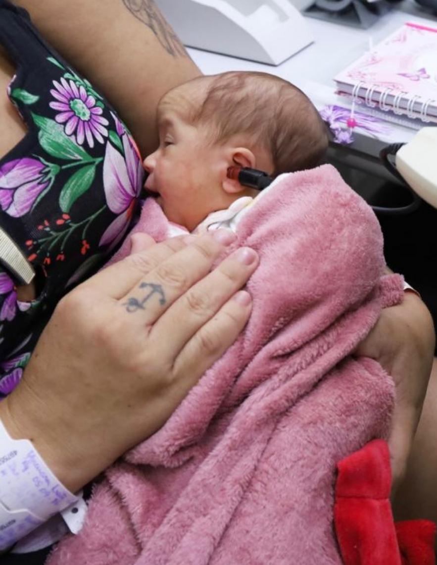 DF tem a melhor taxa de cobertura do teste da orelhinha do país