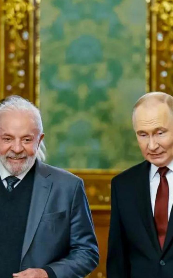 Lula conversa com Putin sobre Venezuela pós ataques dos Estados Unidos