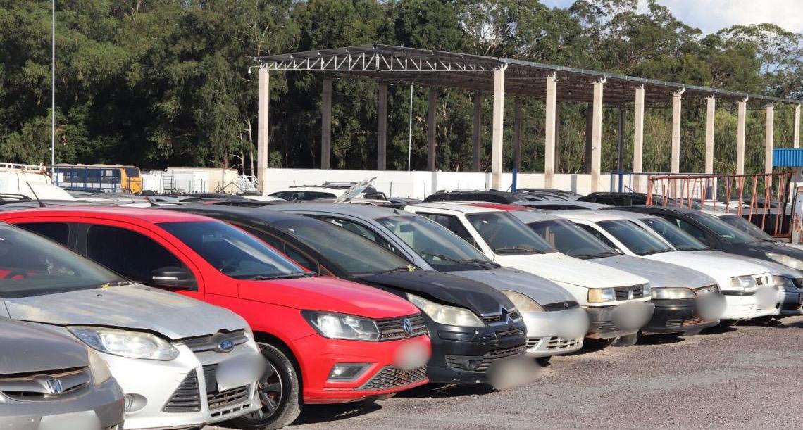 Primeiro leilão público de 2026 com veículos apreendidos em operações de trânsito será em 28 de janeiro