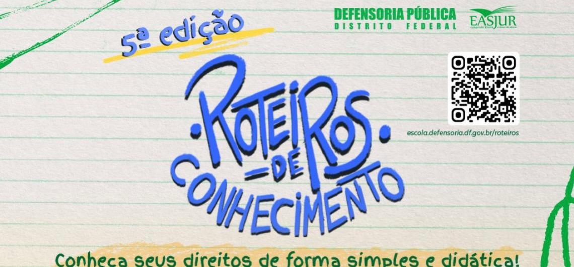 DPDF lança a quinta edição do Roteiros de Conhecimento