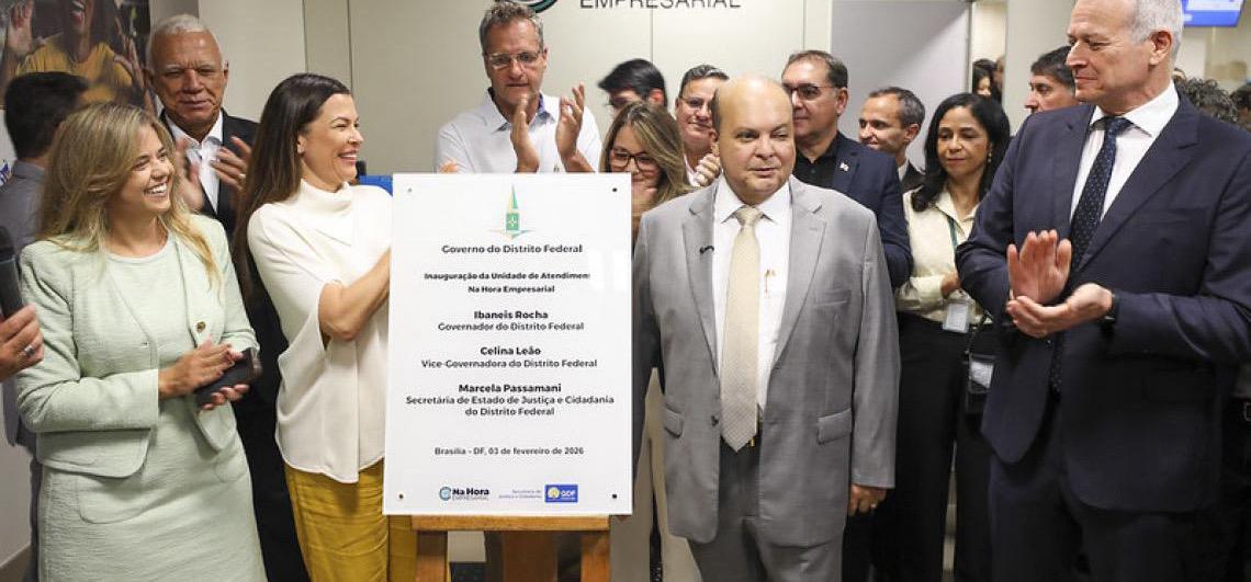 Inaugurada primeira unidade do Na Hora Empresarial, no Plano Piloto