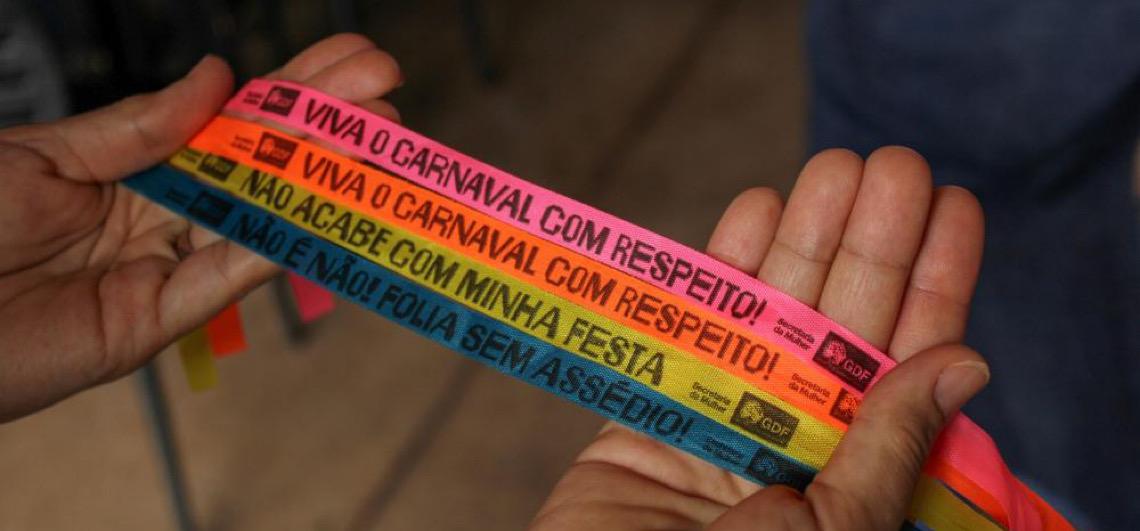 Campanha Não Acabe Com a Minha Festa combate o assédio no Carnaval do DF