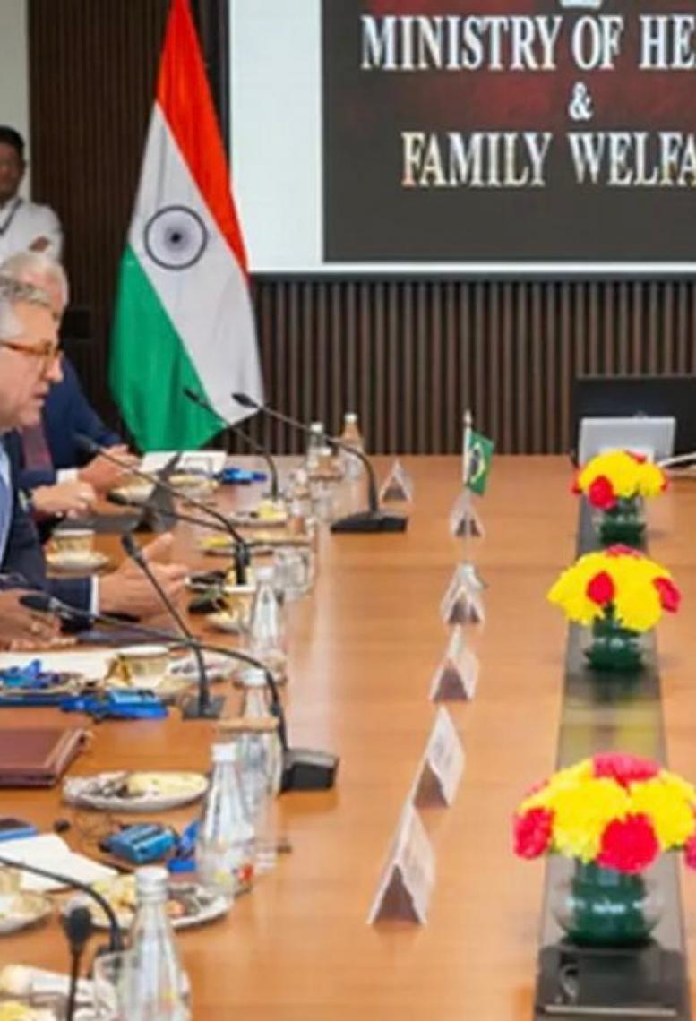 Brasil quer parceria com Índia para produção de remédios e vacinas