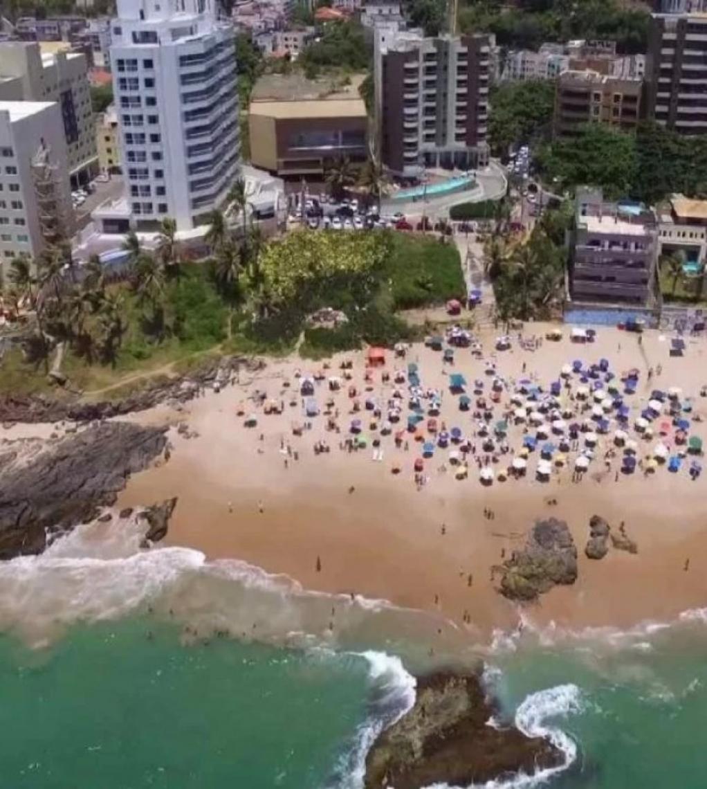 Justiça Federal barra construção de torres na praia do Buracão, em Salvador, na Bahia