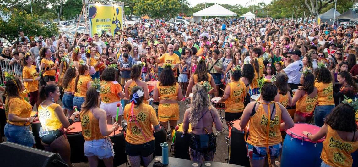 Gostinho de quero mais, DF Folia 2026 continua com programação pós-Carnaval até 1º de março