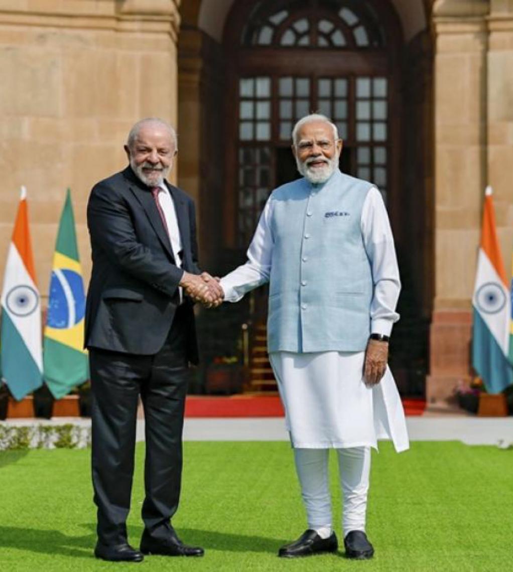 ‘É importante mostrar ao mundo o momento do Brasil’, diz Lula, em despedida da Índia