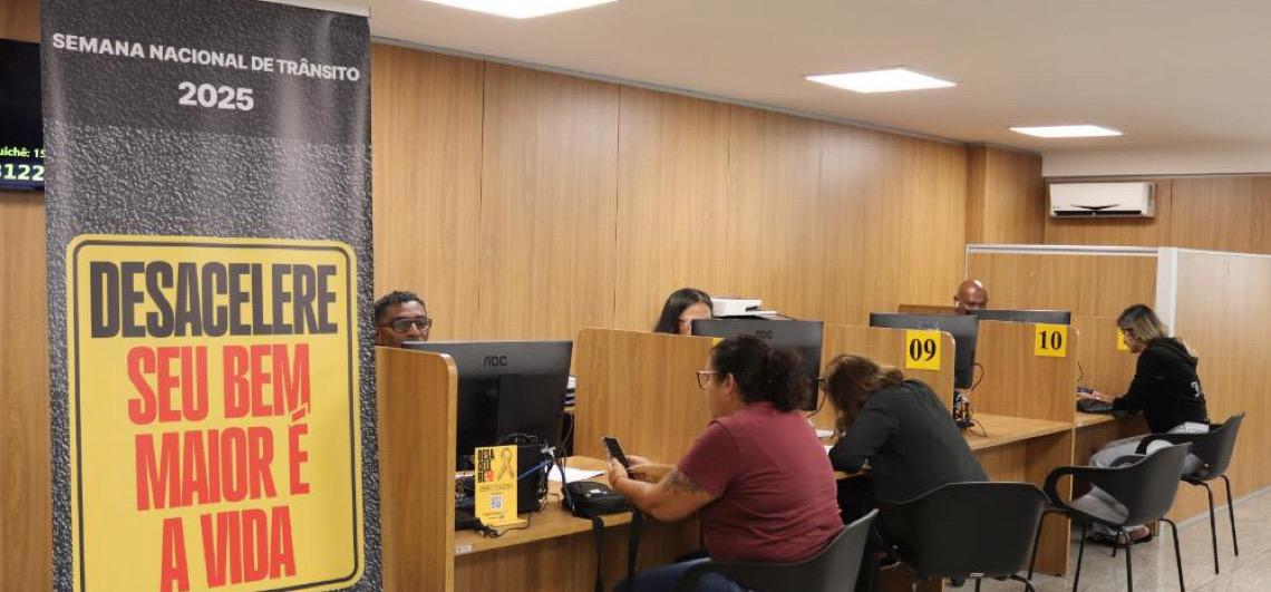 Departamento de Trânsito do Distrito Federal terá novo horário de atendimento ao público