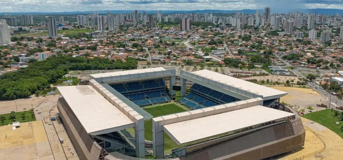Arena Pantanal, em Cuiabá, será uma das sedes da 1ª edição feminina do Fifa Series