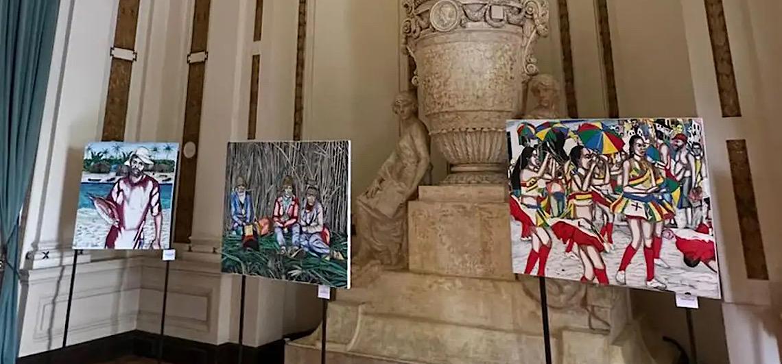 Exposição traz influência de Jorge Amado e Carybé em artista italiano 