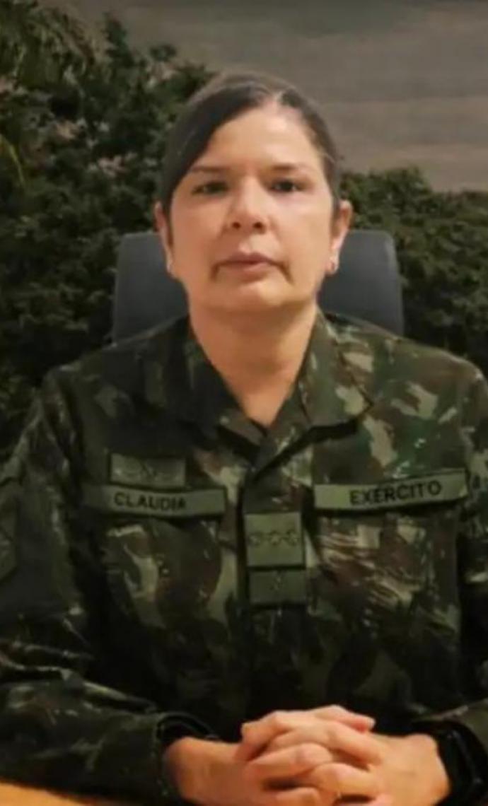 Exército brasileiro indica Claudia Lima G. Cacho, primeira mulher ao quadro de generais