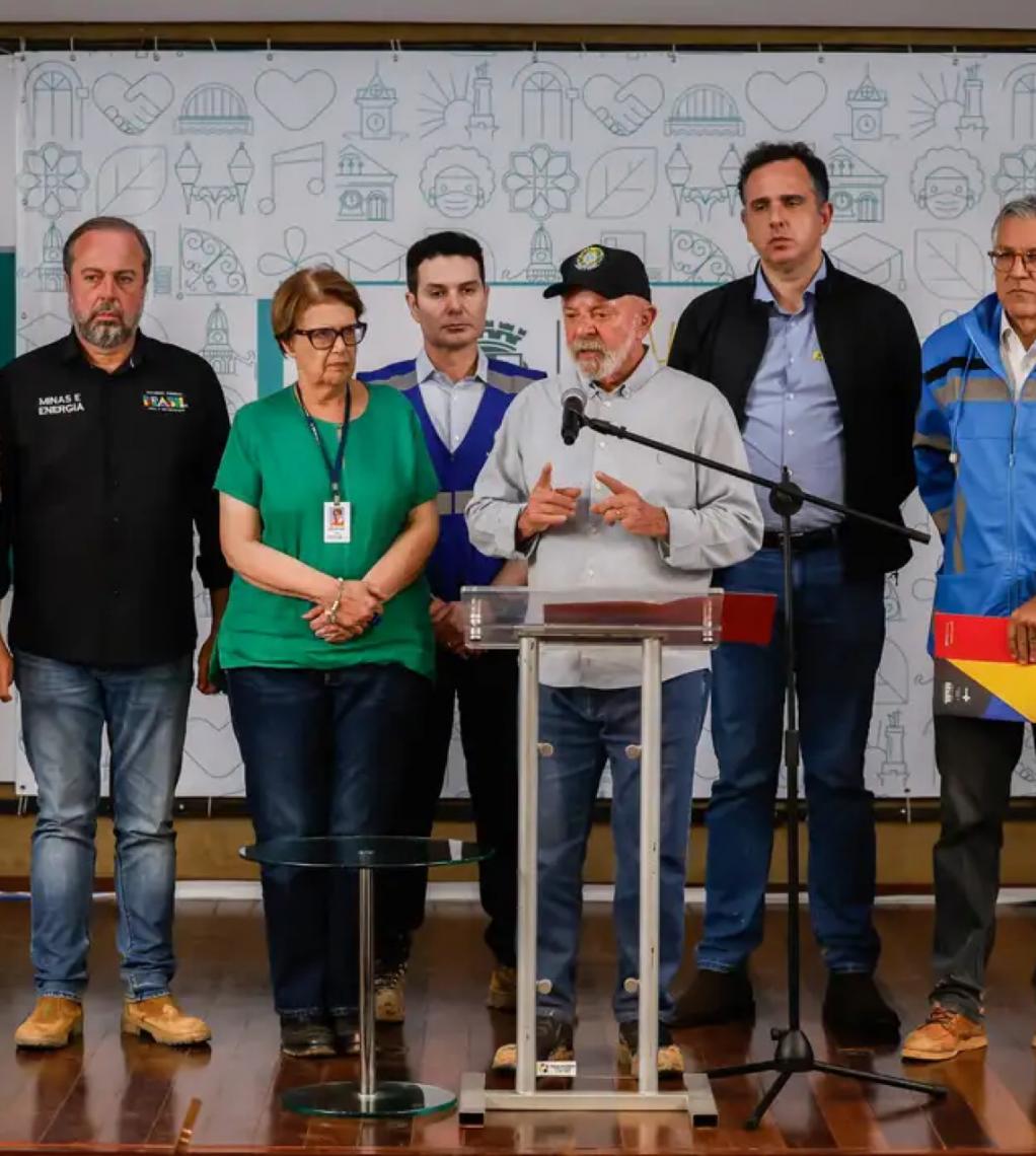 Financiamentos a desabrigados em Minas Gerais seguirão modelo do Rio Grande do Sul, diz Lula 