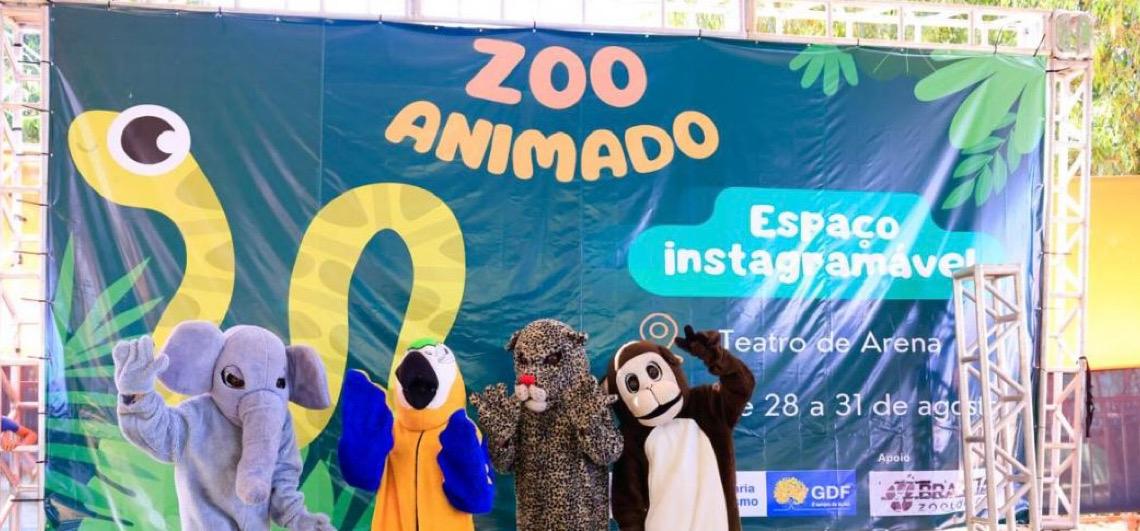 Zoo Animado 2026 promove dias de diversão e educação ambiental para a criançada