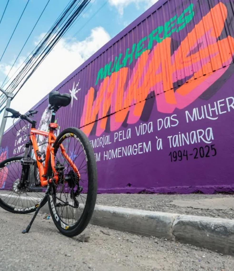 Conheça grafiteiras que fizeram da Marginal Tietê um memorial contra o feminicídio