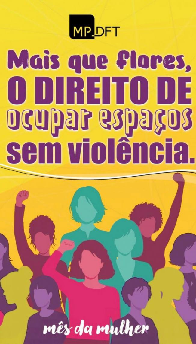 O recado é claro: Mais que flores, o direito de ocupar espaços sem violência