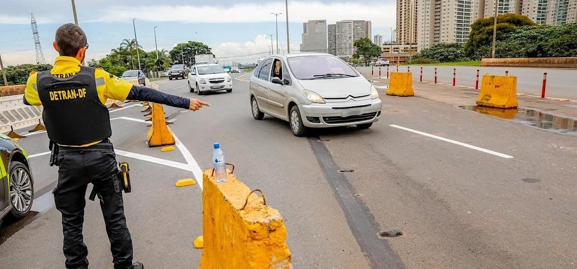 Fim de semana no Distrito Federal terá trânsito com interdições por causa de eventos