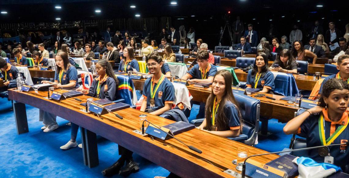 Programa Jovem Senador 2026 abre inscrições para estudantes do Distrito Federal